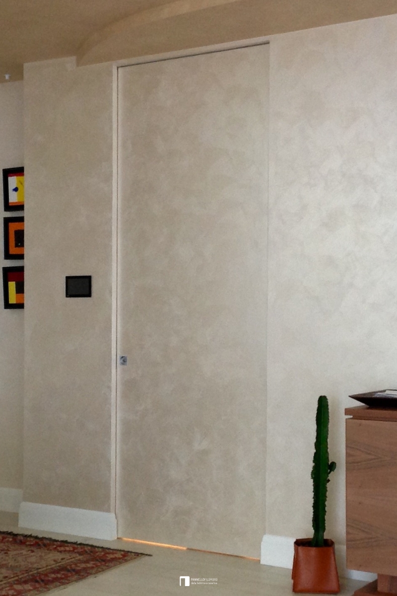 Porta scorrevole speciale interno muro